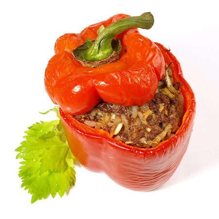 1 gefüllte Paprika 800g